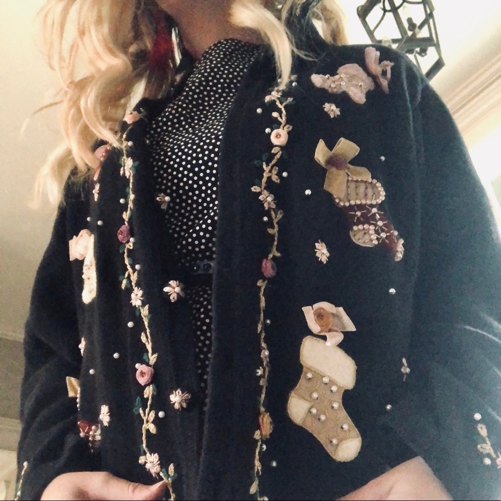 VINTAGE Ugly Christmas Sweater Size XL 🎁